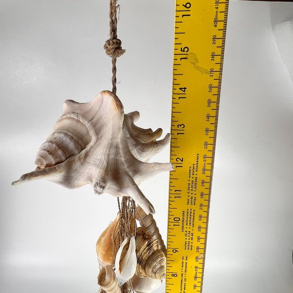 Hanging Sea Shell Mobile Wind Chime Chandelier Boho Nautical Beach Decor - Picture 11 of 13